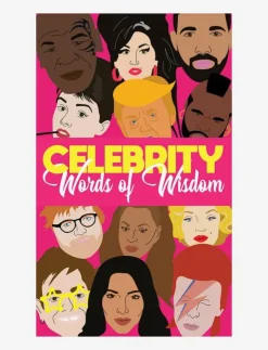 Gift Republic Spel & Pussel|Cards Celebrity Words - Spel & pussel
