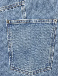 Kvinnor ROTATE Birger Christensen Byxor|CARGO DENIM PANTS - Cargobyxor