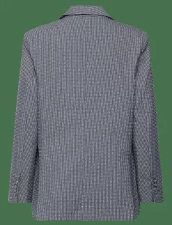 Naja Lauf CARLOTTA BLAZER BLURRED STRIPE - Enkelknäppta kavajer|Kvinnor Kavajer