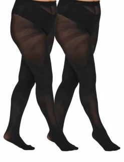 ONLY Carmakoma CARSAGA 40 DEN TIGHTS 2-PACK ACC - Strumpbyxor|Kvinnor Strumpbyxor