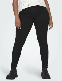 Kvinnor ONLY Carmakoma Kläder|Jeans|CARSTORM LIFE PUSH UP HW SK JEANS NOOS - Skinny Jeans