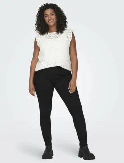 Kvinnor ONLY Carmakoma Kläder|Jeans|CARSTORM LIFE PUSH UP HW SK JEANS NOOS - Skinny Jeans