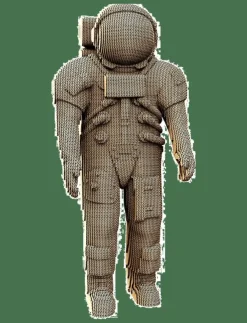 Cartonic 3D Pussel ASTRONAUT - Träfigurer| Spel & Pussel|Dekorationsdetaljer