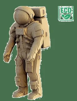 Cartonic 3D Pussel ASTRONAUT - Träfigurer| Spel & Pussel|Dekorationsdetaljer
