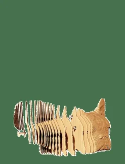 Cartonic Spel & Pussel|Dekorationsdetaljer|3D Pussel BULLDOG - Träfigurer