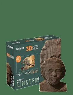 Cartonic 3D Pussel EINSTEIN - Träfigurer| Spel & Pussel|Dekorationsdetaljer