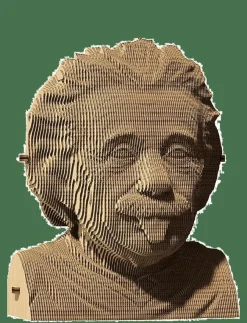 Cartonic 3D Pussel EINSTEIN - Träfigurer| Spel & Pussel|Dekorationsdetaljer