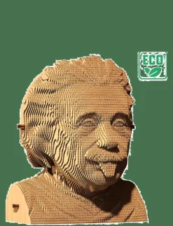 Cartonic 3D Pussel EINSTEIN - Träfigurer| Spel & Pussel|Dekorationsdetaljer