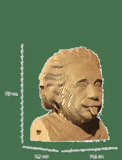 Cartonic 3D Pussel EINSTEIN - Träfigurer| Spel & Pussel|Dekorationsdetaljer