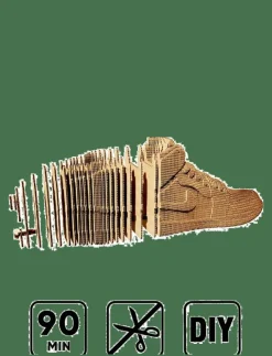 Cartonic 3D Pussel SNEAKER - Träfigurer| Spel & Pussel|Dekorationsdetaljer