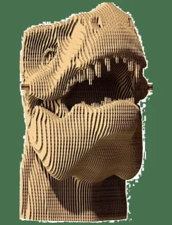 Cartonic 3D Pussel T-REX - Träfigurer| Spel & Pussel|Dekorationsdetaljer