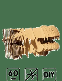 Cartonic 3D Pussel T-REX - Träfigurer| Spel & Pussel|Dekorationsdetaljer