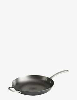 Satake Stekpannor & Kokkärl|Cast Iron Nitriding frying pan with helping handle - Stekpannor