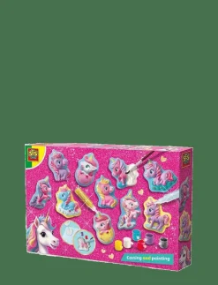 SES Creative Casting & Painting - Baby Unicorns - Pysselset|Barn Rita & Pyssla
