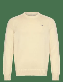 GANT Stickat|CASUAL COTTON C-NECK - Rundhalsad