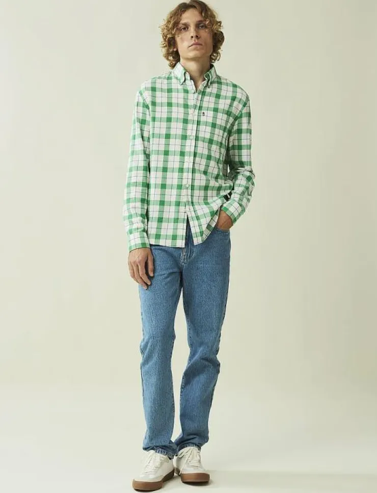 Lexington Clothing Casual Flannel Check B.D Shirt - Flanellskjortor| Skjortor