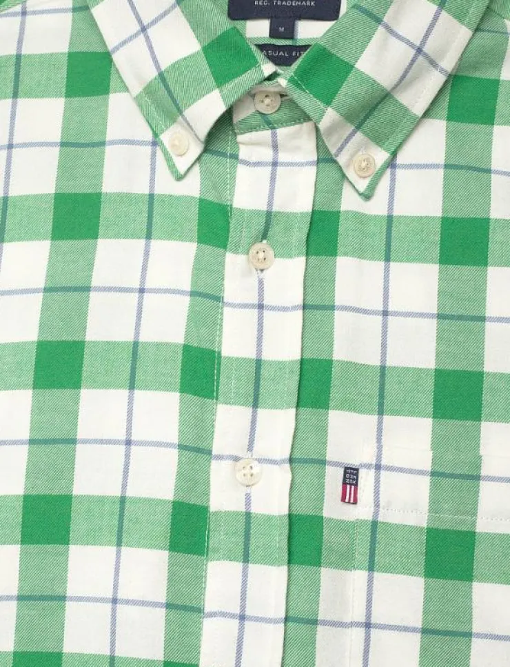 Lexington Clothing Casual Flannel Check B.D Shirt - Flanellskjortor| Skjortor