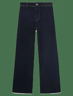 Mango Catherin culotte high-rise jeans - Vida byxor|Kvinnor Kläder
