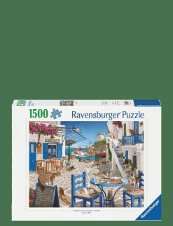 Barn Ravensburger Pussel & Spel|Cats Of Mykonos 1500p - Klassiska pussel