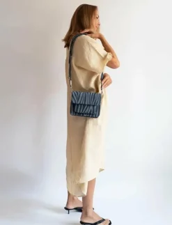 Kvinnor HVISK Crossbody Bags|CAYMAN POCKET DENIM - Crossbody Bags
