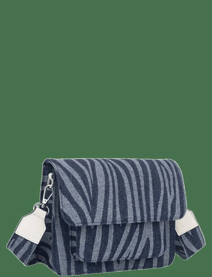 Kvinnor HVISK Crossbody Bags|CAYMAN POCKET DENIM - Crossbody Bags