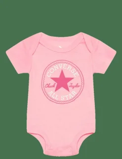 Barn Converse Bodies|Set|C1-BODYSUIT+HAT+BOOTIE - Kortärmad body