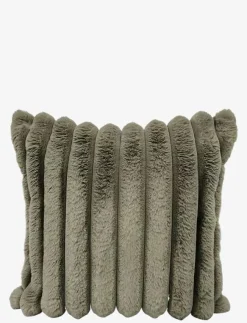 Ceannis C/c 50x50 Fake Fur Stripe - Kuddar| Kuddar & Filtar