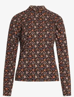 Sirup Copenhagen Cecilia Print Blouse - Långärmade blusar|Kvinnor Plus Size & Curvy|Blusar & Skjortor