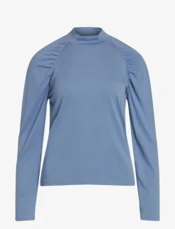 Kvinnor Sirup Copenhagen Kläder|T-Shirts & Toppar|Cecilia Solid Blouse - Långärmade toppar