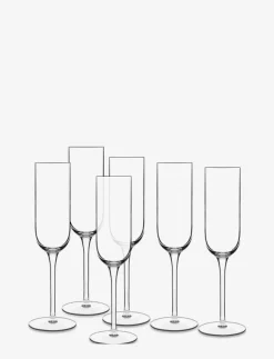 Luigi Bormioli Champagneglas prosecco vinalia 6 st - Champagneglas| Glas