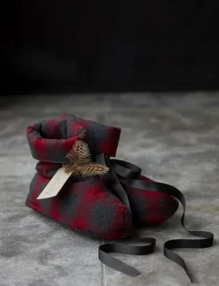 Kvinnor Lexington Home Inneskor|Tofflor|Charlie Re-down Socks - Inneskor