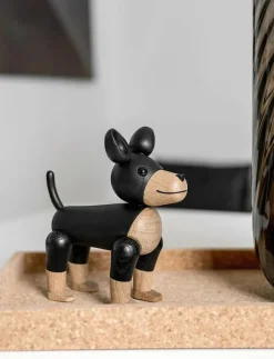Novoform Dekorationsdetaljer|Charlie the dog - Träfigurer