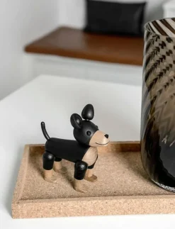 Novoform Dekorationsdetaljer|Charlie the dog - Träfigurer
