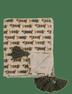 Barn Bloomingville Sova|Sova|Charlie Throw, , Recycled Cotton - Filtar & täcken