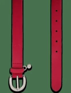 Kvinnor Lauren Ralph Lauren Bälten|Charm Crosshatch Leather Belt - Skärp