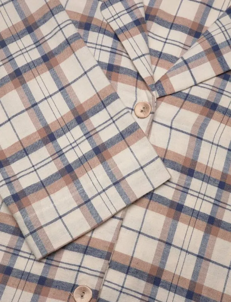 Missya Check flannel pyjamas - Pyjamas|Kvinnor Pyjamas & Loungewear