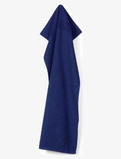 Juna Check Handduk 50x100 cm marinblå - Handdukar| Badrumstextilier|Handdukar & Badlakan