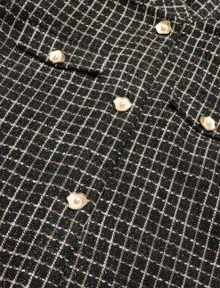 Stella Nova Checked bouclé jacket - Bouclés|Kvinnor Kavajer
