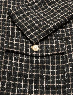 Stella Nova Checked bouclé jacket - Bouclés|Kvinnor Kavajer
