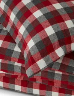 Lexington Home Checked Cotton Flannel Bed Set - Påslakanset| Sängtextilier