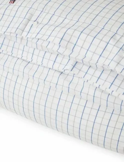 Lexington Home Sängtextilier|Checked Cotton Poplin Duvet Cover - Påslakan