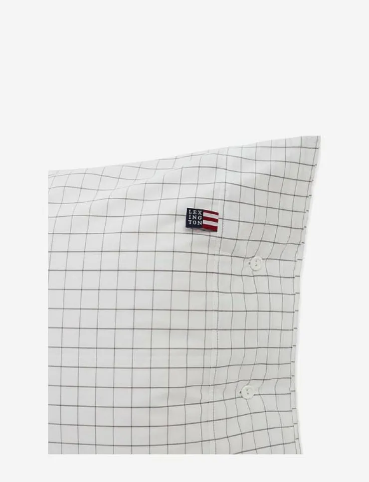 Lexington Home Sängtextilier|Checked Cotton Poplin Pillowcase - Örngott