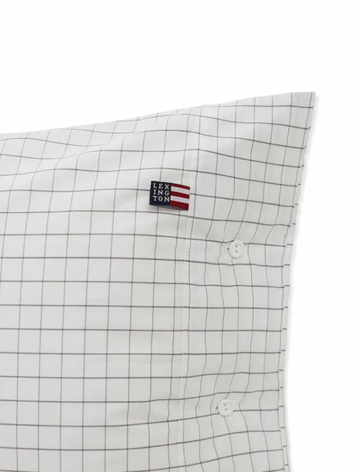 Lexington Home Sängtextilier|Checked Cotton Poplin Pillowcase - Örngott