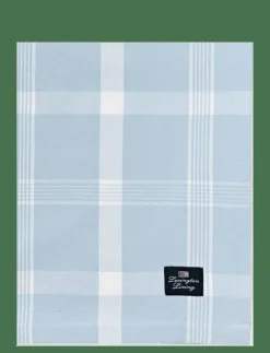 Lexington Home Checked Recycled Cotton Oxford Tablecloth - Dukar & löpare| Kökstextilier|Textilier