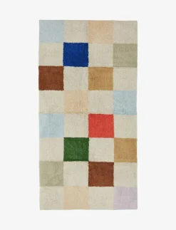 OYOY MINI Chess Rug - Large - Rektangulära mattor|Barn Inredning|Inredning