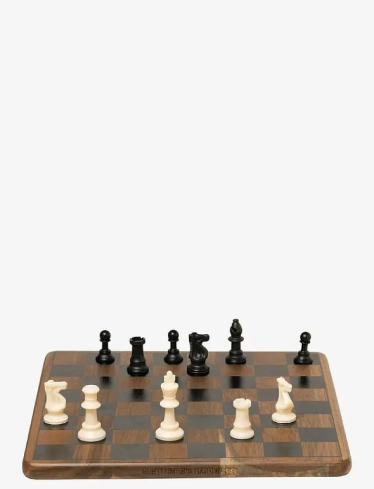 Gentlemen's Hardware Chess Set Acacia Wood - Spel & pussel| Spel & Pussel