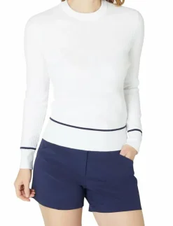Callaway Chev Sweater with Tipping - Sweatshirts|Kvinnor Sweatshirts