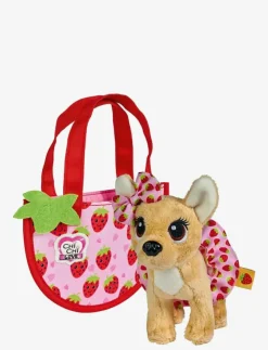 Barn Simba Toys Gosedjur|ChiChi LOVE Gosedjur Väska med Jordgubbsmönster - Mjukisdjur