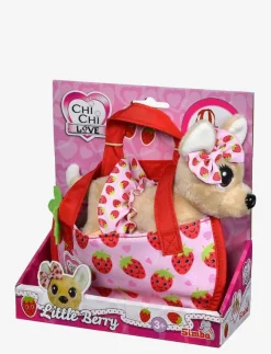 Barn Simba Toys Gosedjur|ChiChi LOVE Gosedjur Väska med Jordgubbsmönster - Mjukisdjur