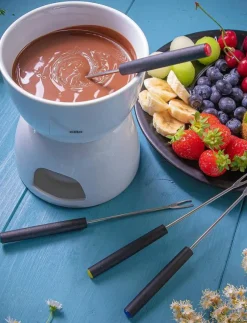 cilio Stekpannor & Kokkärl|Chocolate fondue with 6 pieces - Fonduegrytor